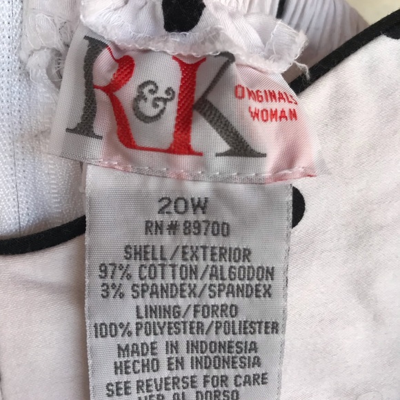 Polka dot dress with adjustable straps. Only worn once, like new - Picture 2 of 3